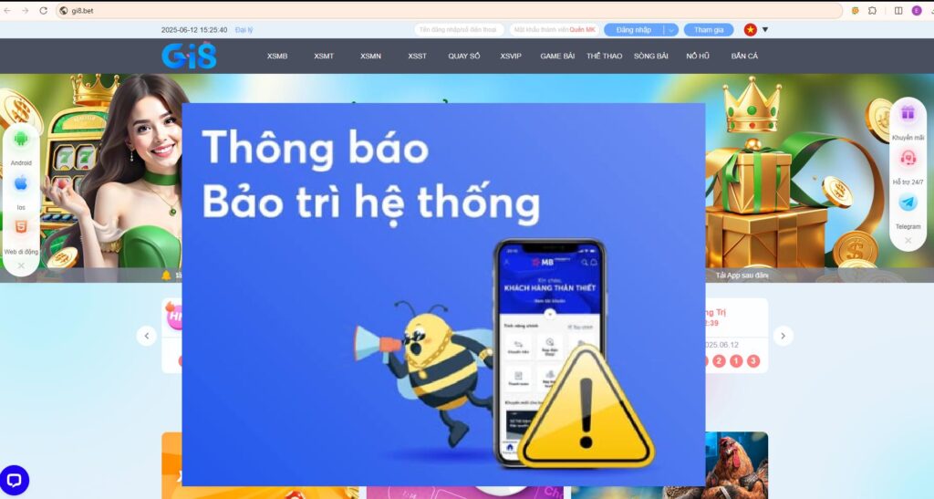 gi8 bảo trì