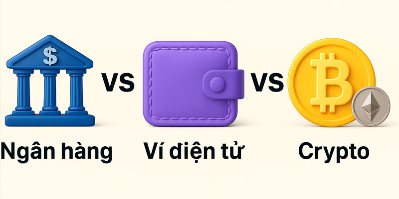 So sánh các cách rút tiền Gi8.