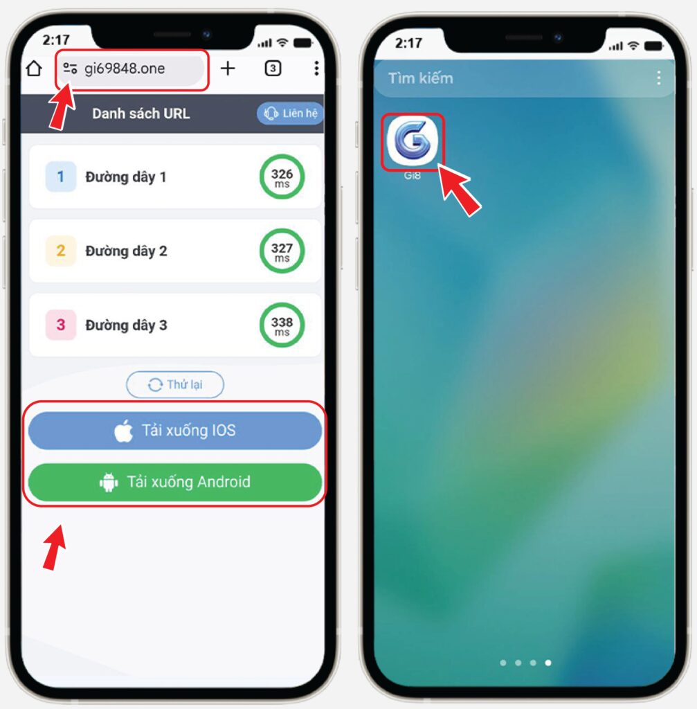 Tải App Gi8 cơ bản