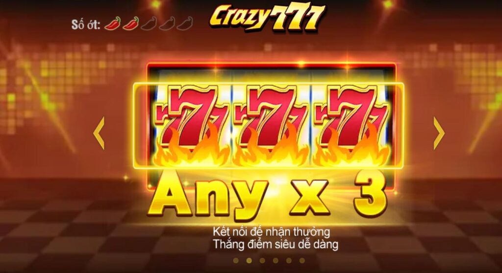 Game slot crazy777 sảnh JILI