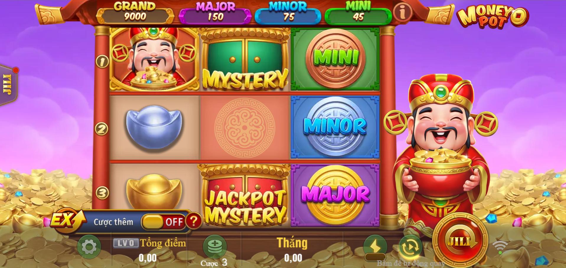 Đôi nét về game money pot