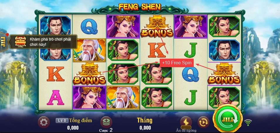 Giao diện chơi miễn phí