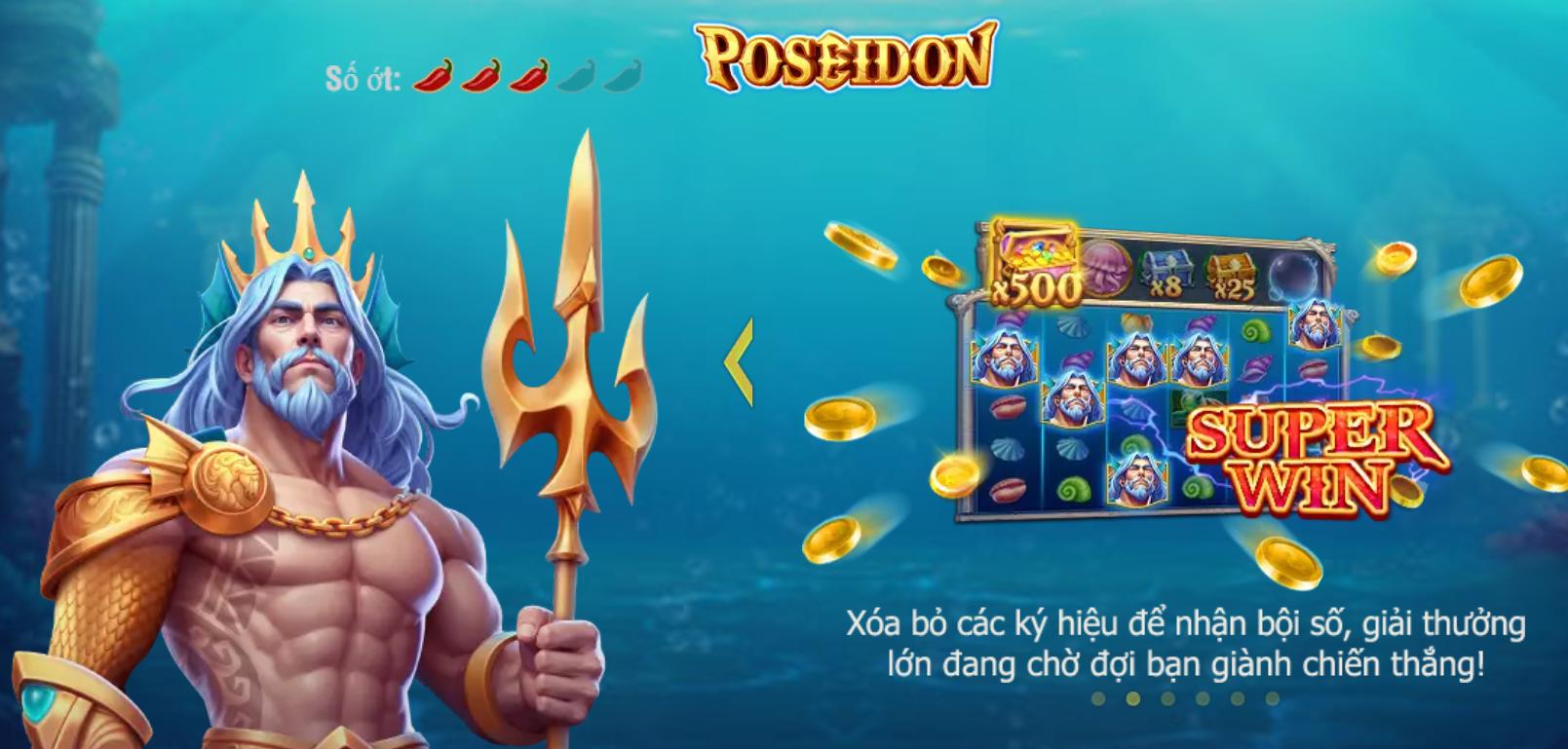 Giới thiệu poseidon slot game