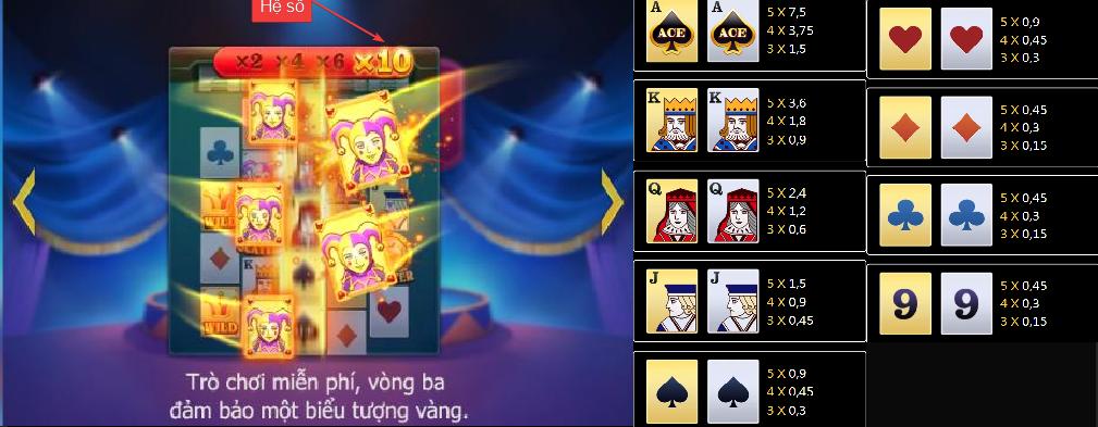 Hệ số thường và thanh toán game