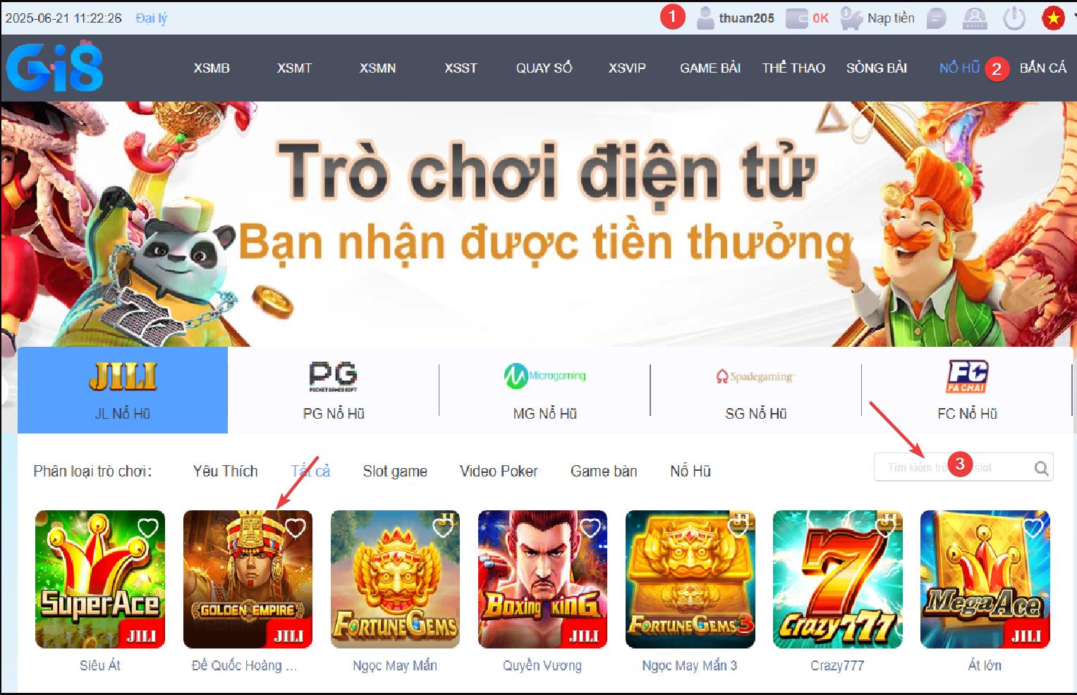 Hướng dẫn tham gia golden empire