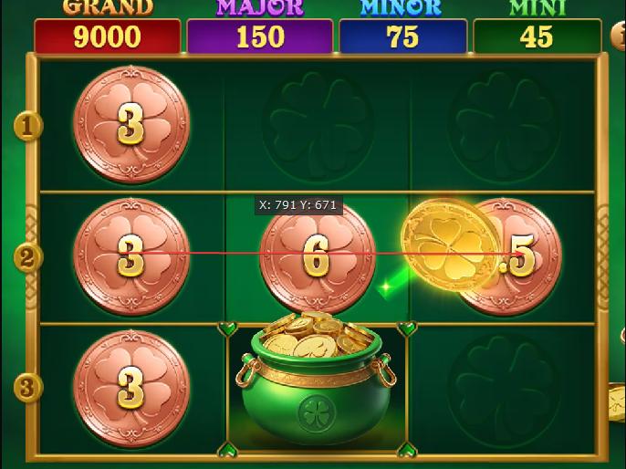 Luật chơi clover coins đơn giản.