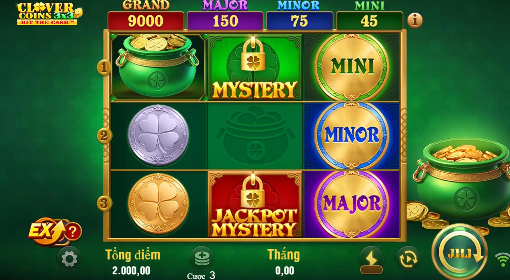 Tìm hiểu về game clover coins.