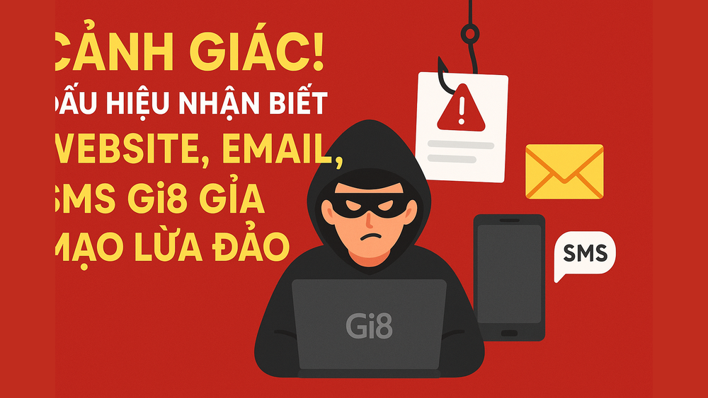 Cảnh giác với các email và SMS giả mạo nhà cái GI8