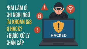 Cảnh báo và các bước xử lý khẩn cấp khi tài khoản GI8 bị hack