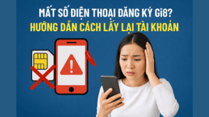 Cách xử lý khi bị mất số điện thoại đã đăng ký tài khoản GI8