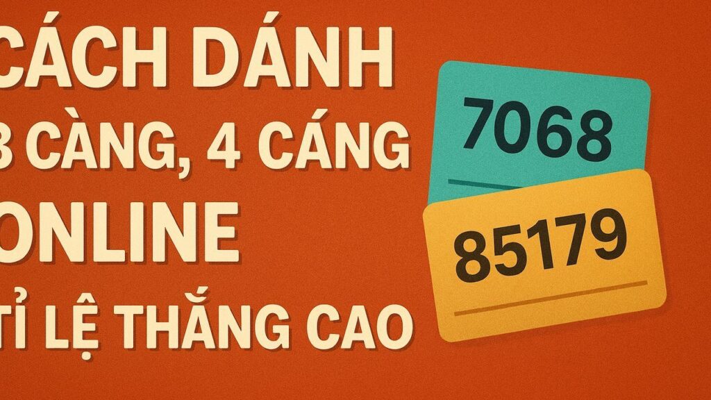 Cách đánh 3 càng 4 càng online tỉ lệ thắng cao