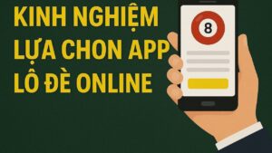 Kinh nghiệm lựa chọn app lô đề online