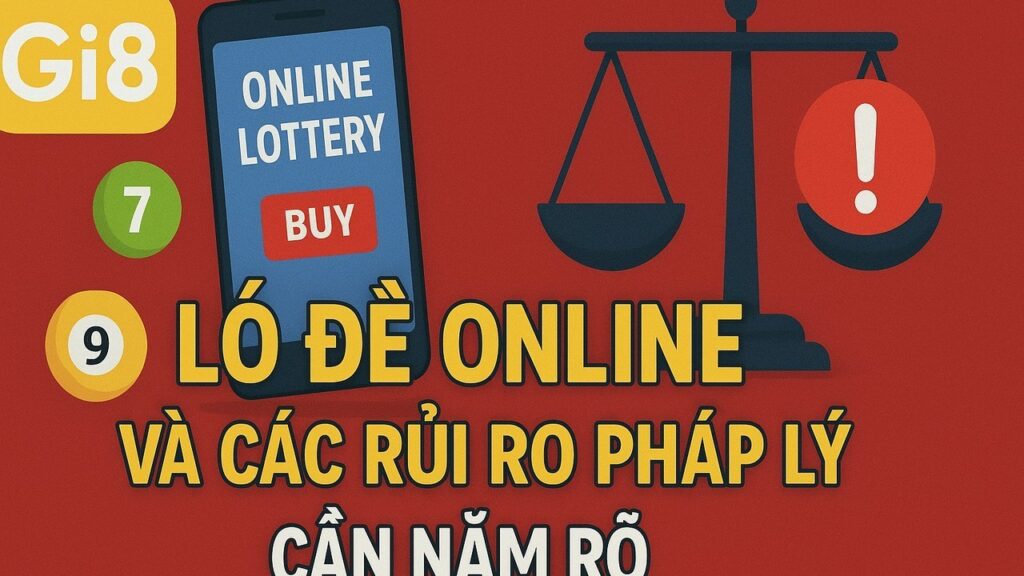 Lô đề online và các rủi ro pháp lý