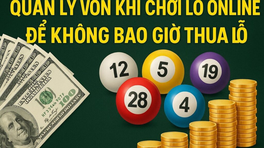 Quản lý vốn khi chơi lô đề online không thua lỗ